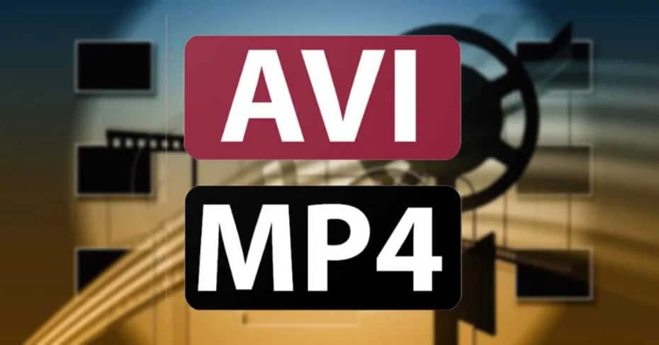 how to convert video files from mp4 to avi