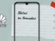 Take Notes on Huawei Mobiles During Calls