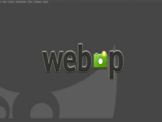 Save an Image in WebP Format from GIMP