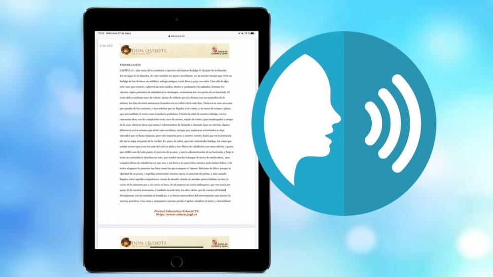 Make iPad Read Text with Voice from Siri