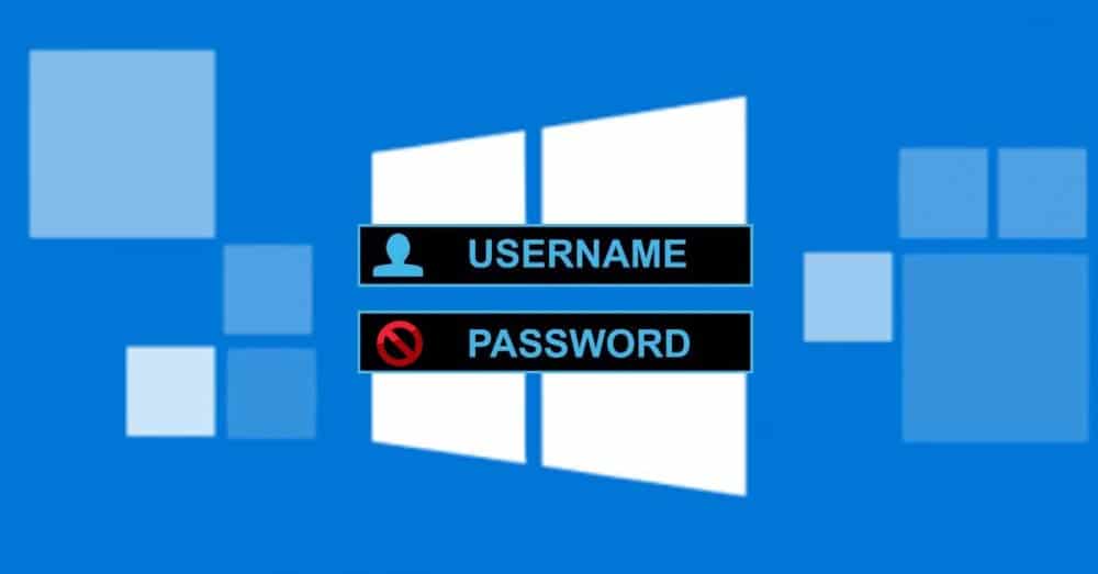 Блокировка смены пароля пользователя в Windows 10