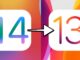 Return to iOS 13 from the Beta of iOS 14