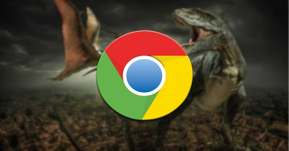 Play the Dinosaur Game, or T-Rex, Hidden in Chrome