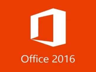 دعم Office 2016 غير موجود