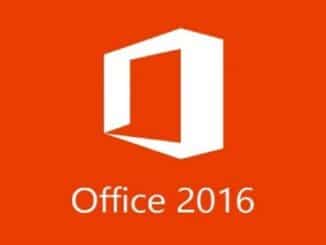 Prise en charge d'Office 2016 inexistante