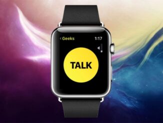 Walkie Talkie on Apple Watch