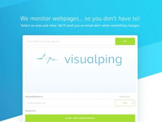 Monitor Changes in Websites with Visualping and Receive Alerts