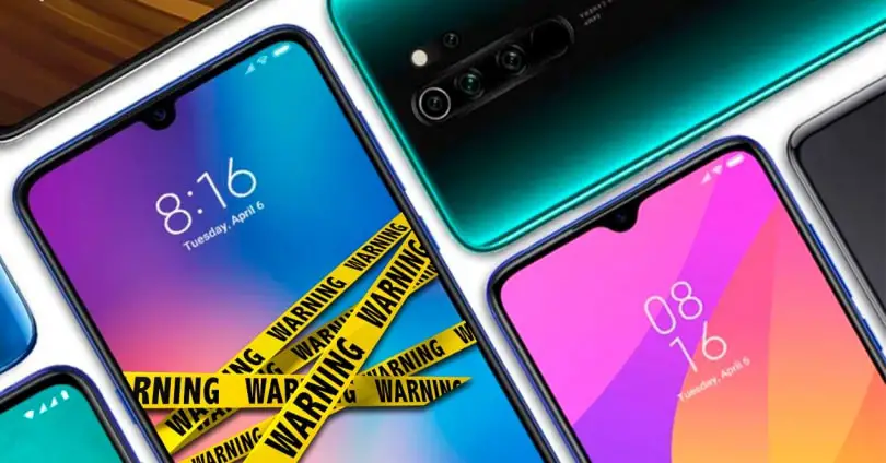 Latest Problems Detected in the Redmi Note 7 and Redmi 9