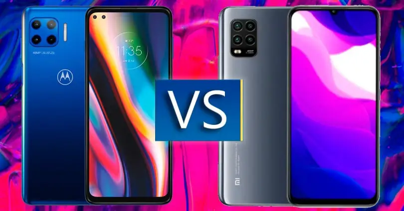 Motorola Moto G 5G Plus vs  Xiaomi Mi 10 Lite