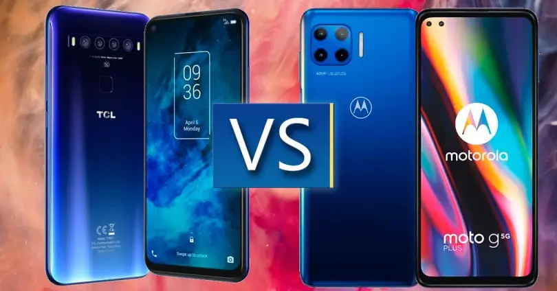 TCL 10 5G vs Motorola Moto G 5G Plus