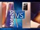 Samsung Galaxy Note 20 vs Galaxy Note 20 Ultra