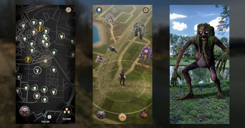 The Witcher Monster Slayer Mobiles Augmented Reality Spiel Itigic