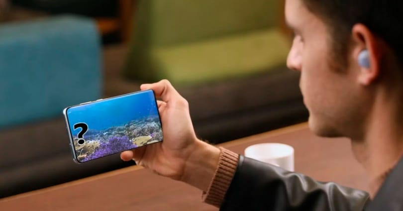 Camera Under the Screen of the Samsung Galaxy S21 Leaks