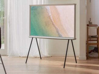 Vertical Smart TV, with Sound Bar