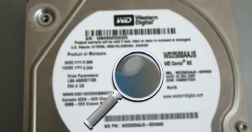 Programs to View the Serial Number of Hard Drives