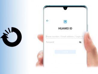 Recover the Account on a Huawei Mobile