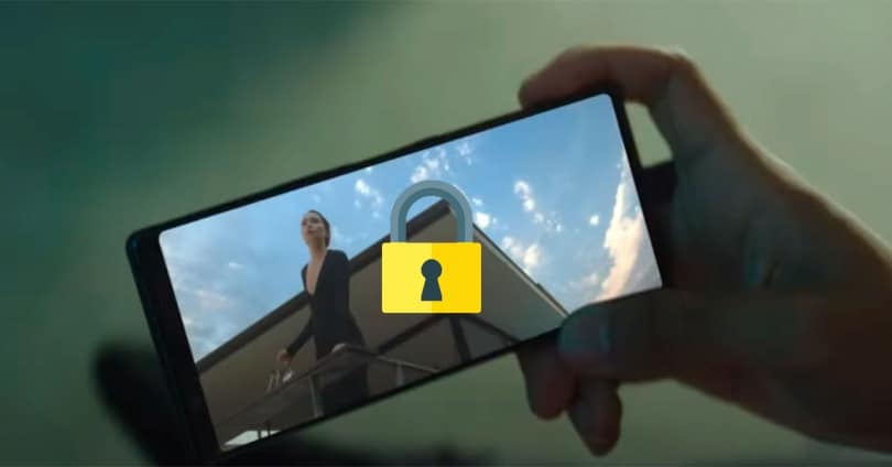 sony xperia call screen
