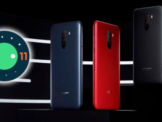 Update of the Pocophone F1 with Android 11