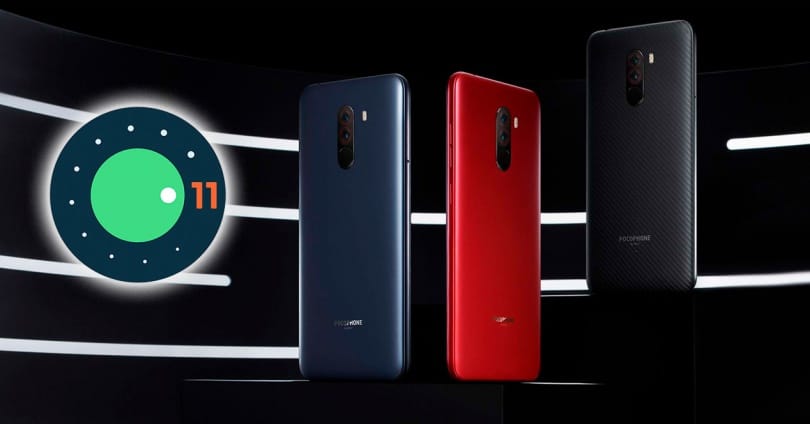 Update of the Pocophone F1 with Android 11