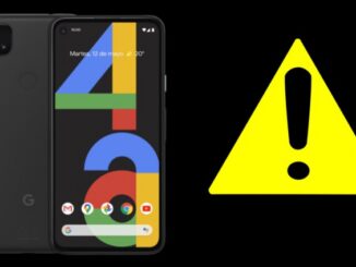 Google Pixel 4a: erori ale ecranului tactil