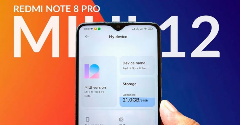 Redmi Note 8 Pro: MIUI 12 Errors and Glitches