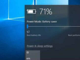Windows Power Settings