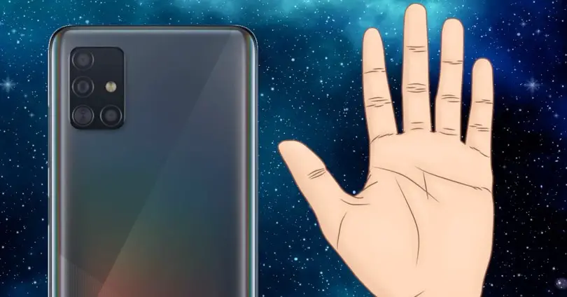 Take Photos with Gestures on Samsung Mobiles