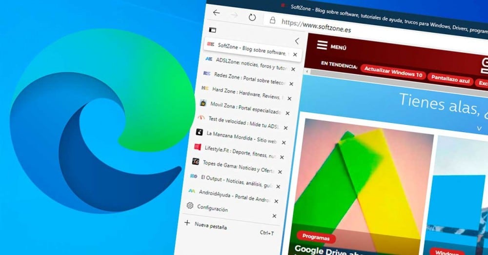 Edge Launches New Vertical Tabs