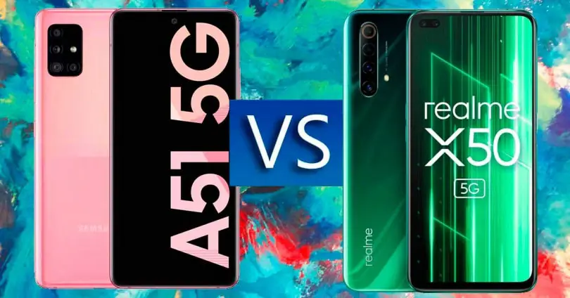 Samsung Galaxy A51 5G vs Realme X50 5G