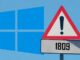 Windows 10 version 1809 understøttes ikke