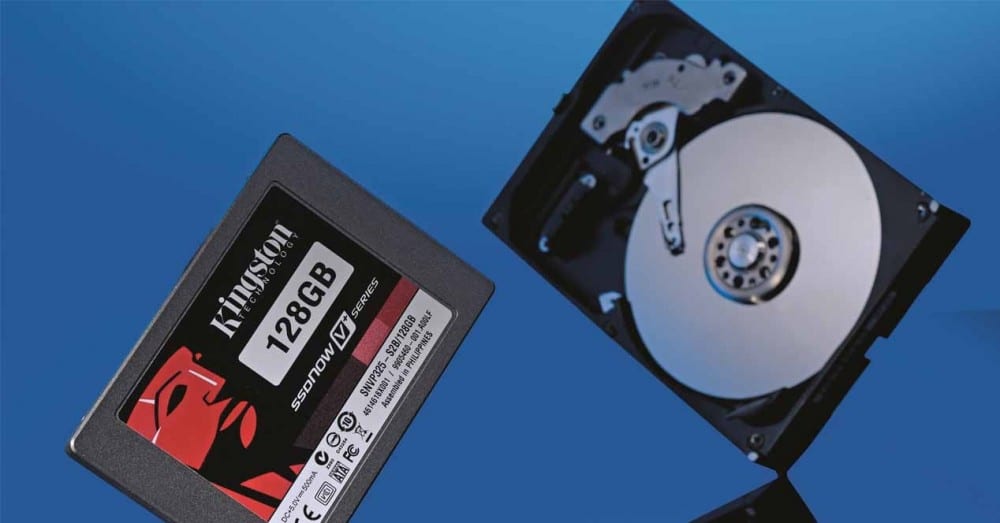 Traditional HDD vs SSD