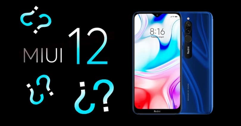 News Regarding the MIUI 12 Update for the Redmi 8