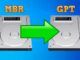 Convertir le disque MBR en GPT