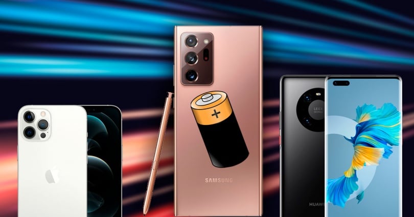 Which Premium High-end Mobile of 2020 Has the Best Battery