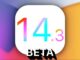 iOS 2およびiPadOS 14.3のベータ14.3