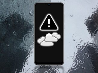 Location in the Weather Widget