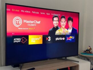 Live-gedeelte van de Amazon Fire TV