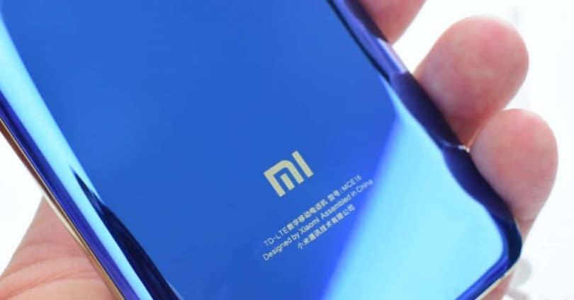 Screen of the Xiaomi Mi 11