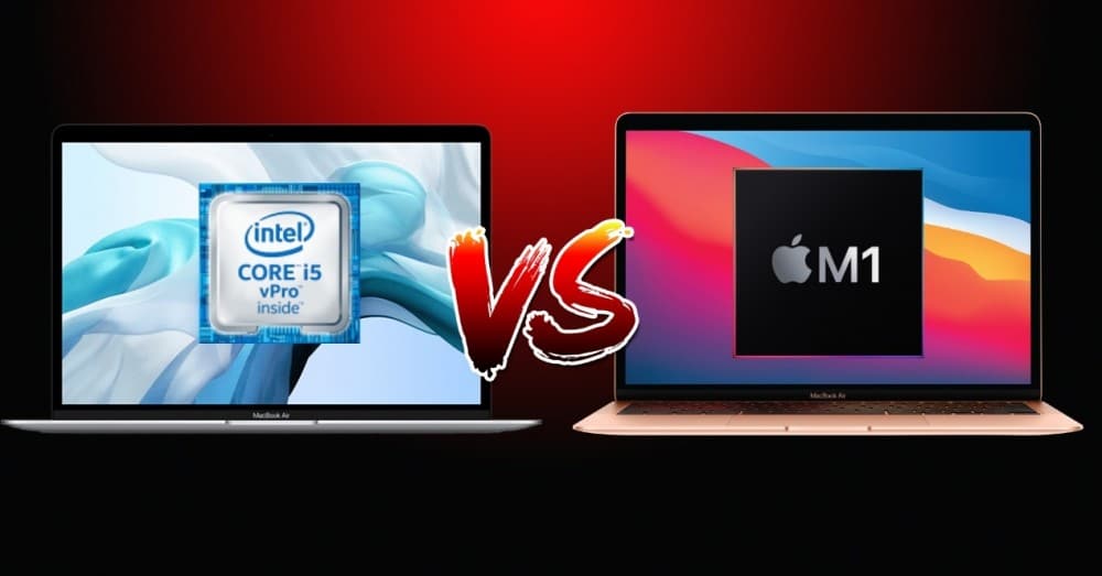 MacBook Air M1 vs MacBook Air Intel