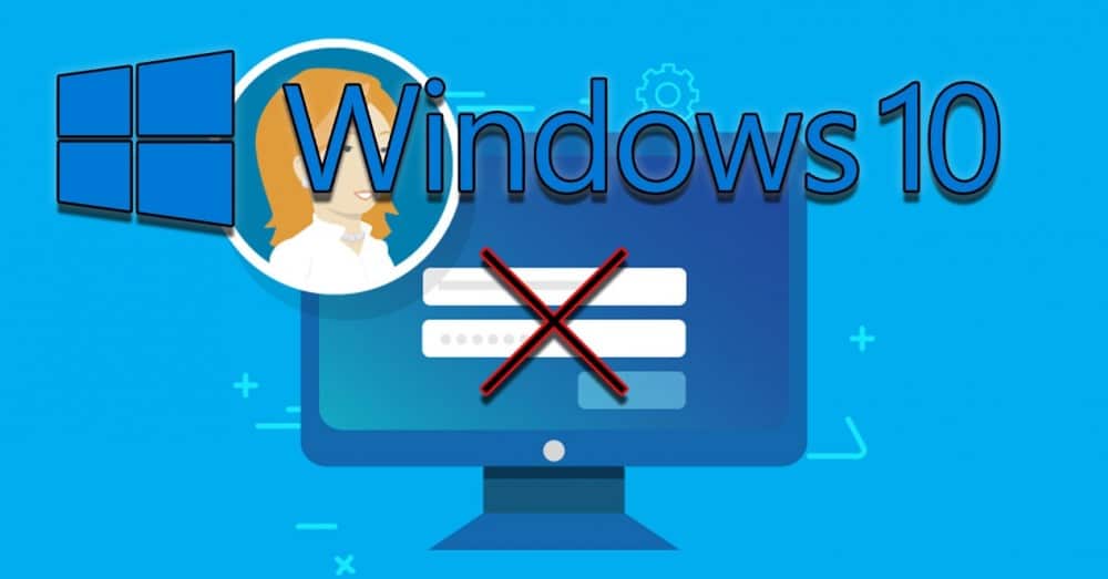 windows 10 how to remove login password at startup
