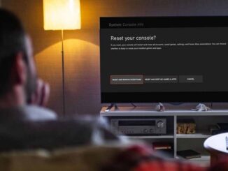 Reset an Xbox One or Series Console to Factory Settings