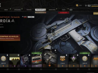 Buying weapons in Warzone