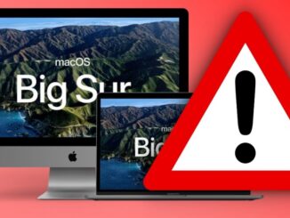 Päivittäminen macOS Big Suriin, jossa on vähän tilaa