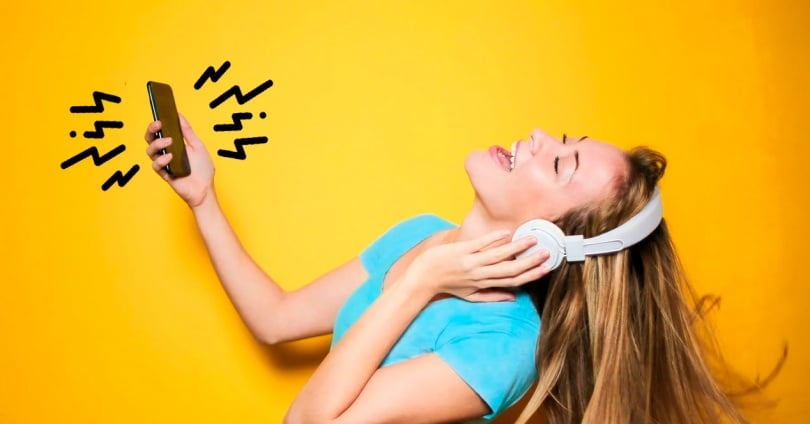 Mobile Ring When Shaking or Moving it