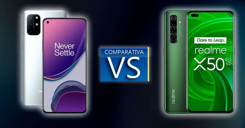 OnePlus 8T vs Realme X50 Pro