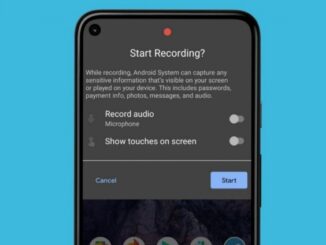 Record the Mobile Screen