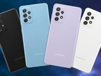 Samsung Galaxy A52 and A72