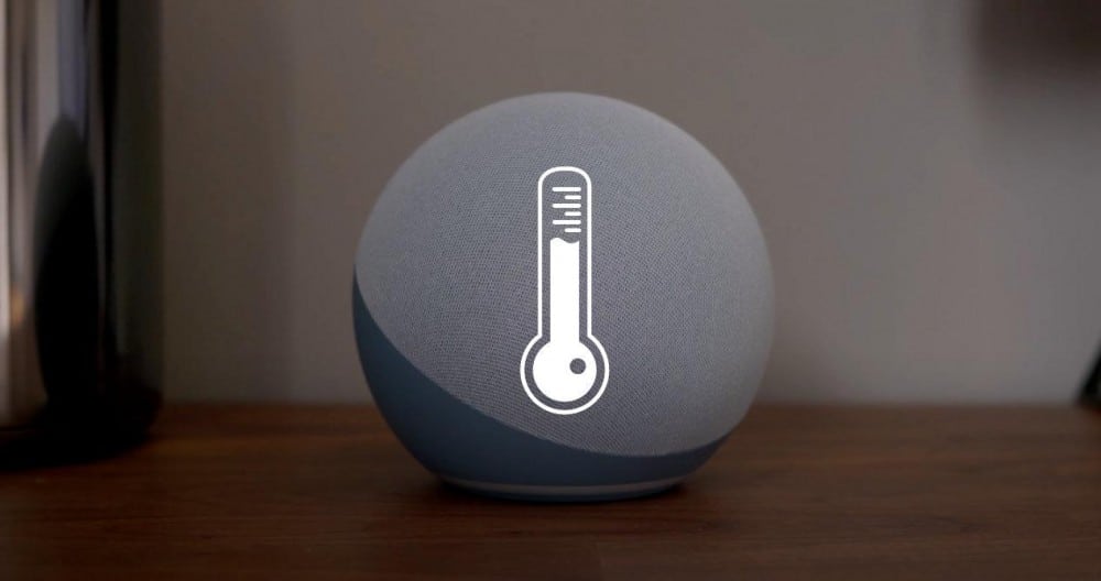 Capteur de température de l'Amazon Echo