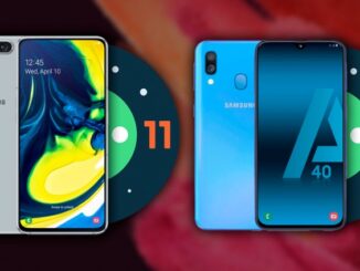 Galaxy A80 and A40