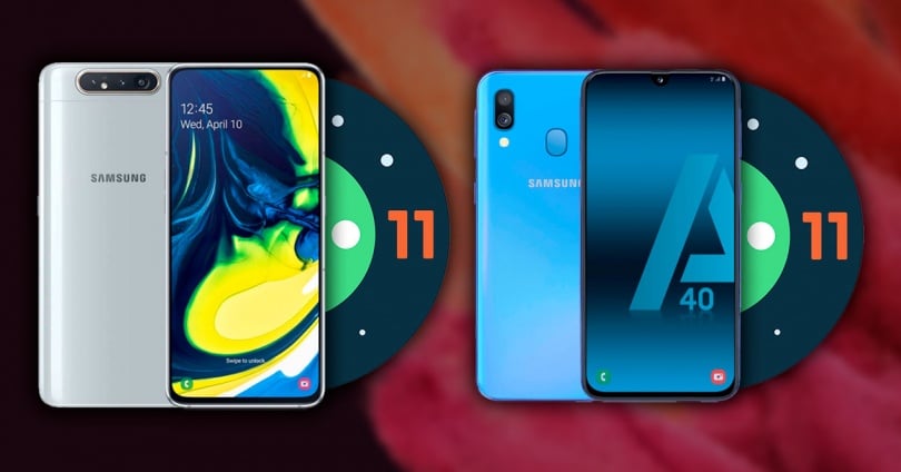 Galaxy A80 and A40